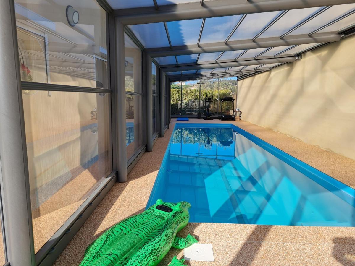 Chambres D'Hotes B&B La Bergeronnette Avec Piscine Couverte Chauffee Bizanet 외부 사진